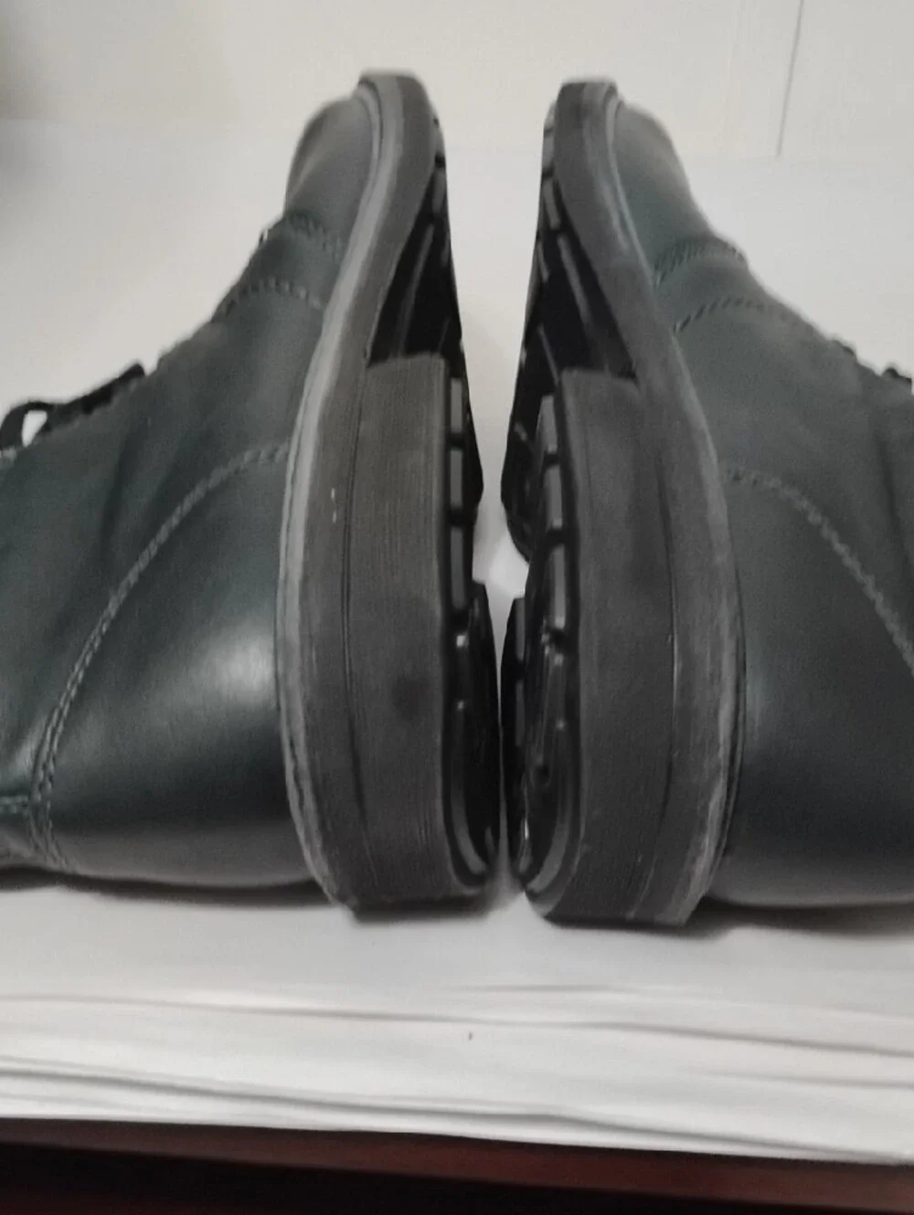 Ecco Turn Gtx Men's 44 Black Leather Chukka Boots